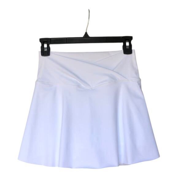 Boutique Brand Women's White Athletic Skort Tennis Skirt Stretch Size Small NWOT - Picture 1 of 12